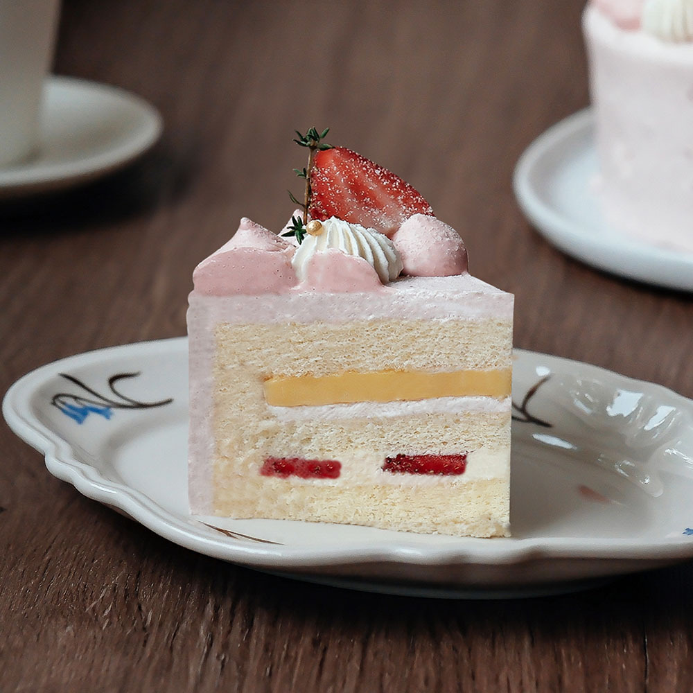 【時甜】草莓覆盆子布丁戚風