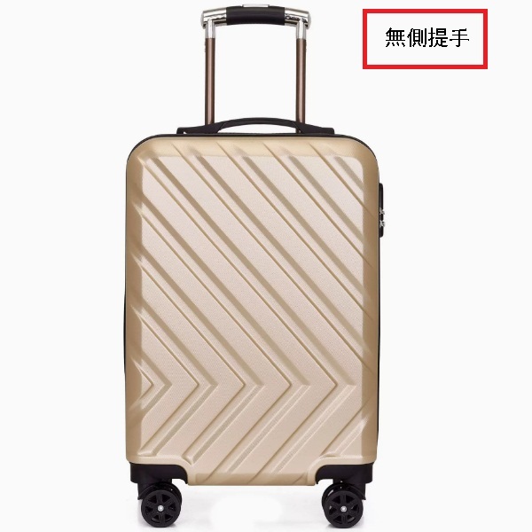 [Boarding model] 20 -inch (non -side -lifting) tie box large -capacity luggage box thousand -way long -distance long -distance travel [Arrow pattern dark flower model] [Golden non -side handle]