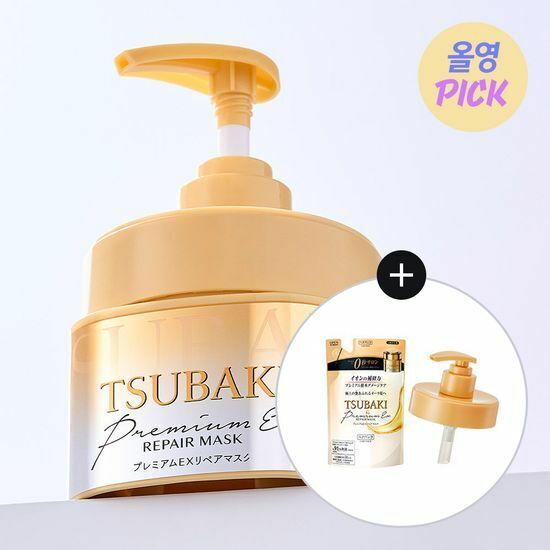 《Olive young連線》tsubaki premium repair mask 180g+150g