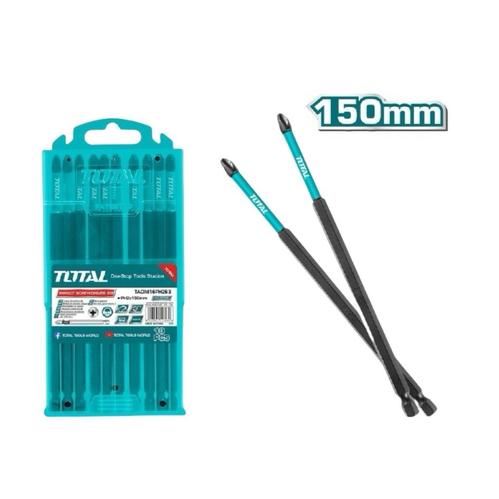 TOTAL 十字起子頭 PH2*150mm (TACIM16PH263)