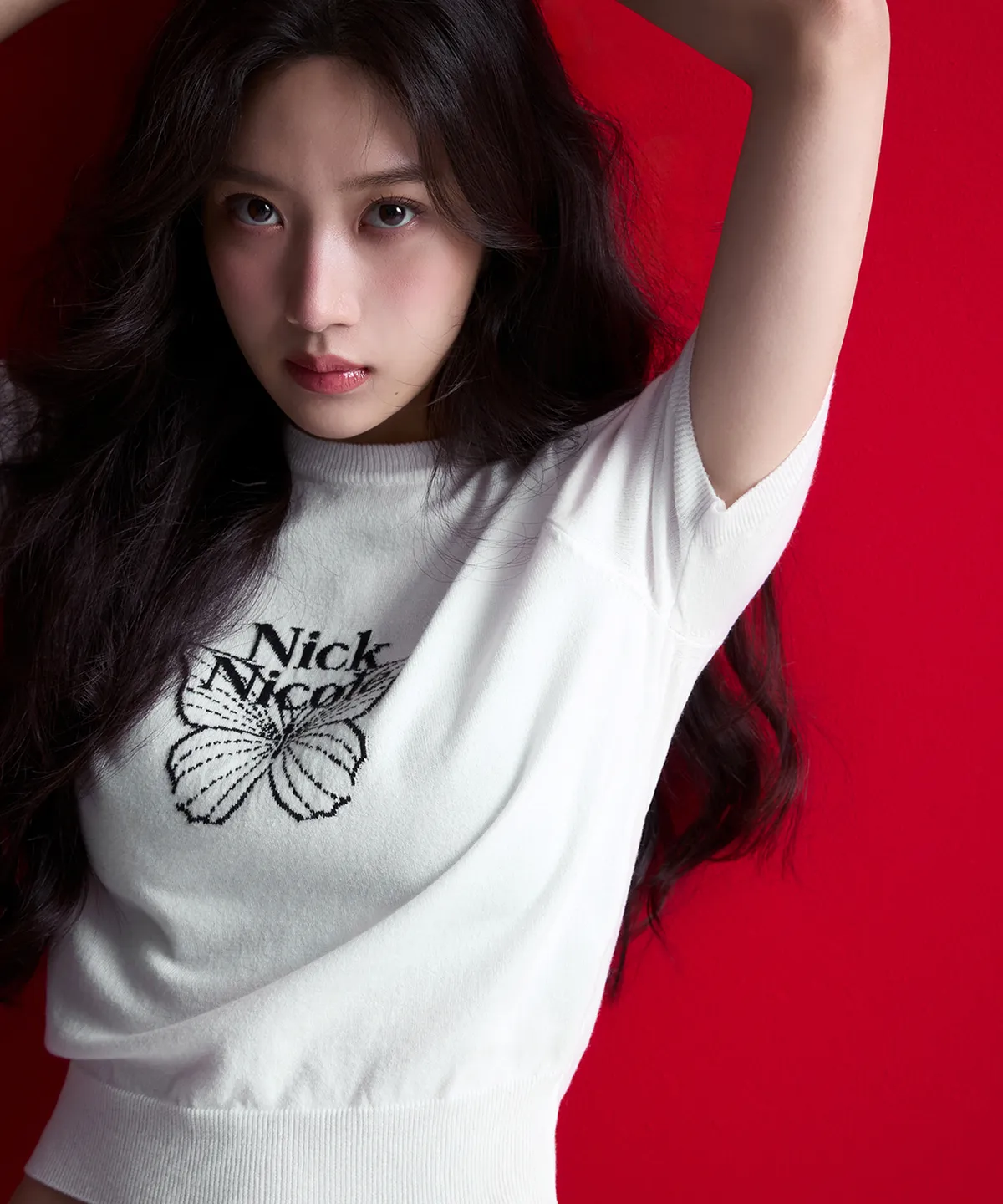 文佳煐代言品牌| NICK & NICOLE MINI BUTTERFLY SIGNATURE HALF KNIT ( 4 Colors )