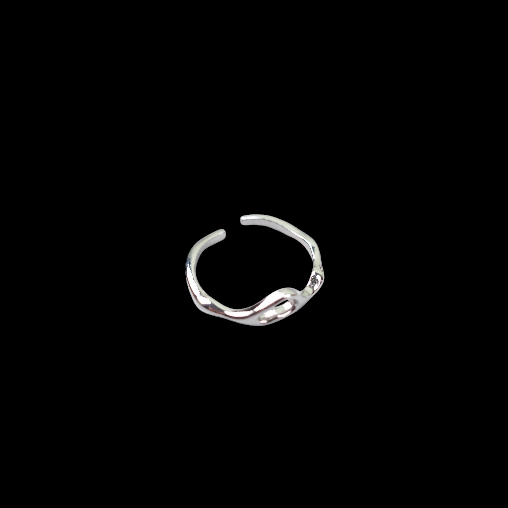 『Always_Good』皺褶 紋理 異形 不規則 開口 戒指