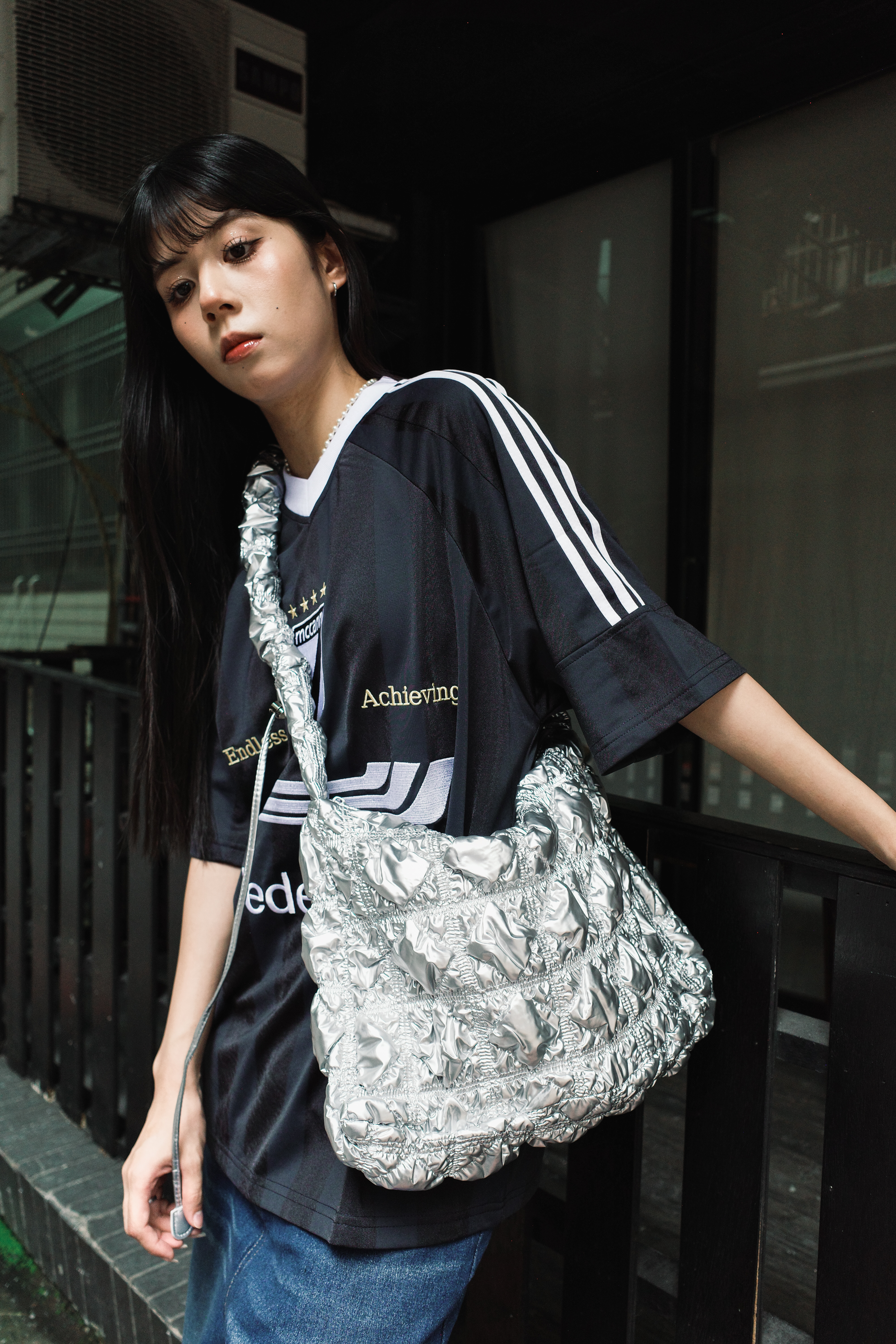 『Always_Good』皺褶 雲朵 餃子包 側背包