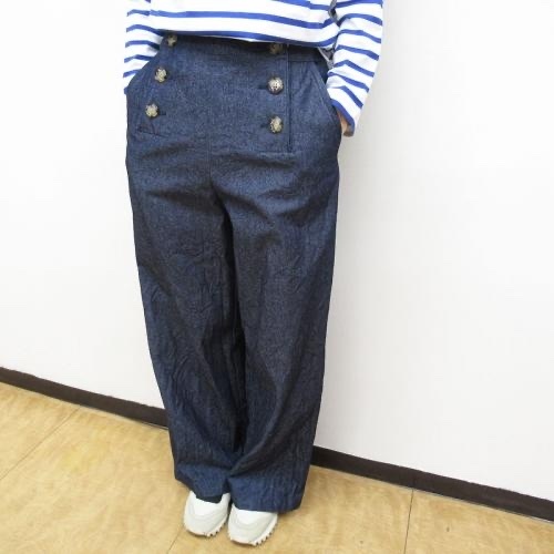 Vent 牛仔6個紐扣水手褲