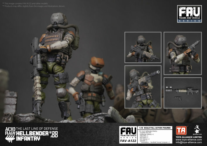 Toys Alliance : Acid Rain 1/18 FAV-A122 燎螈步兵