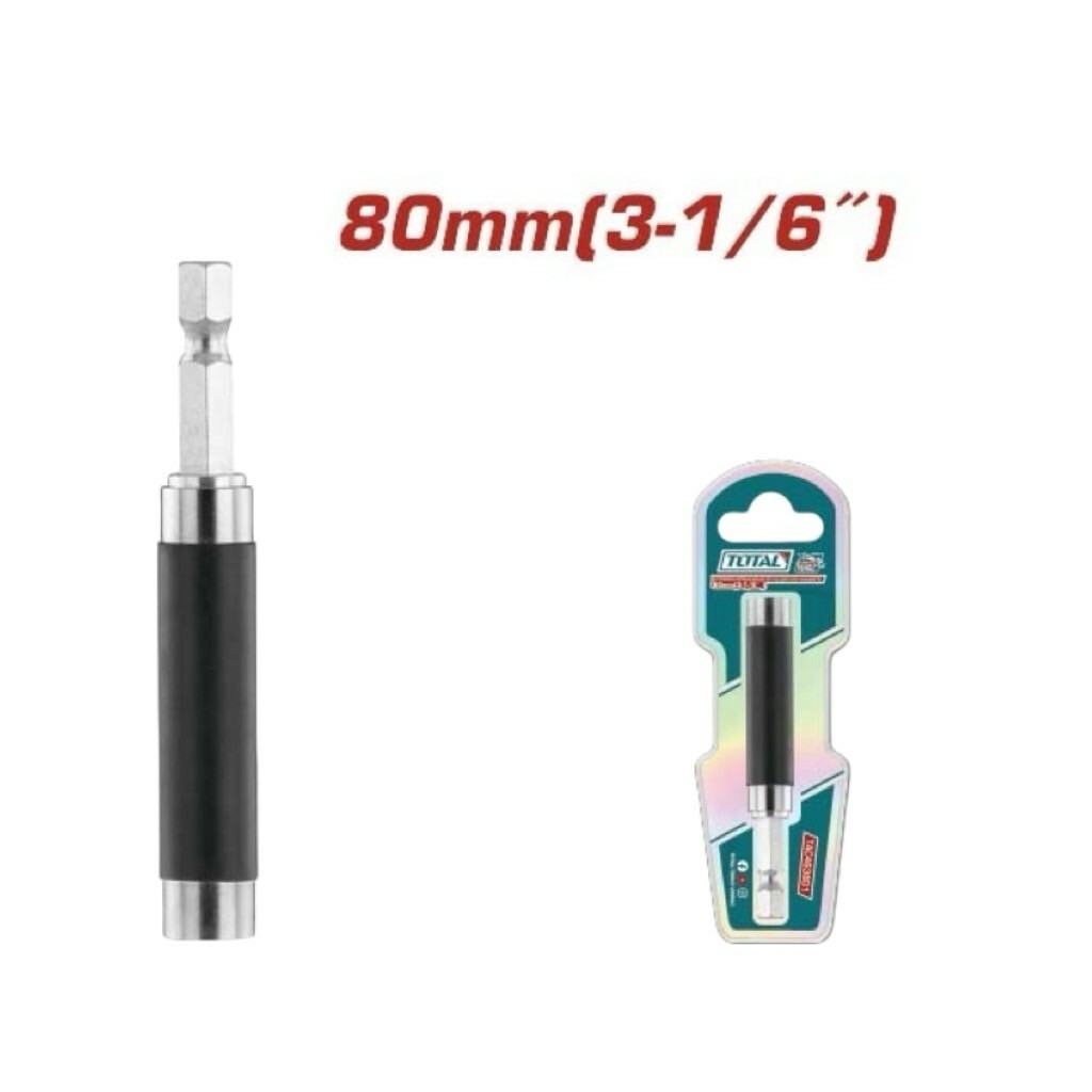 TOTAL 六角柄伸縮接桿 80mm (TAC463801)