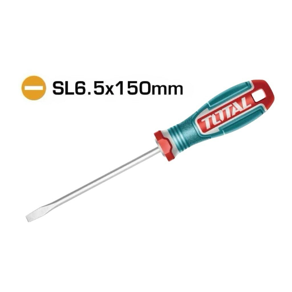 TOTAL 螺絲起子 SL6.5X150mm (TSDSL6150)