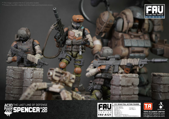 Toys Alliance : Acid Rain 1/18 FAV-A121 斯賓塞