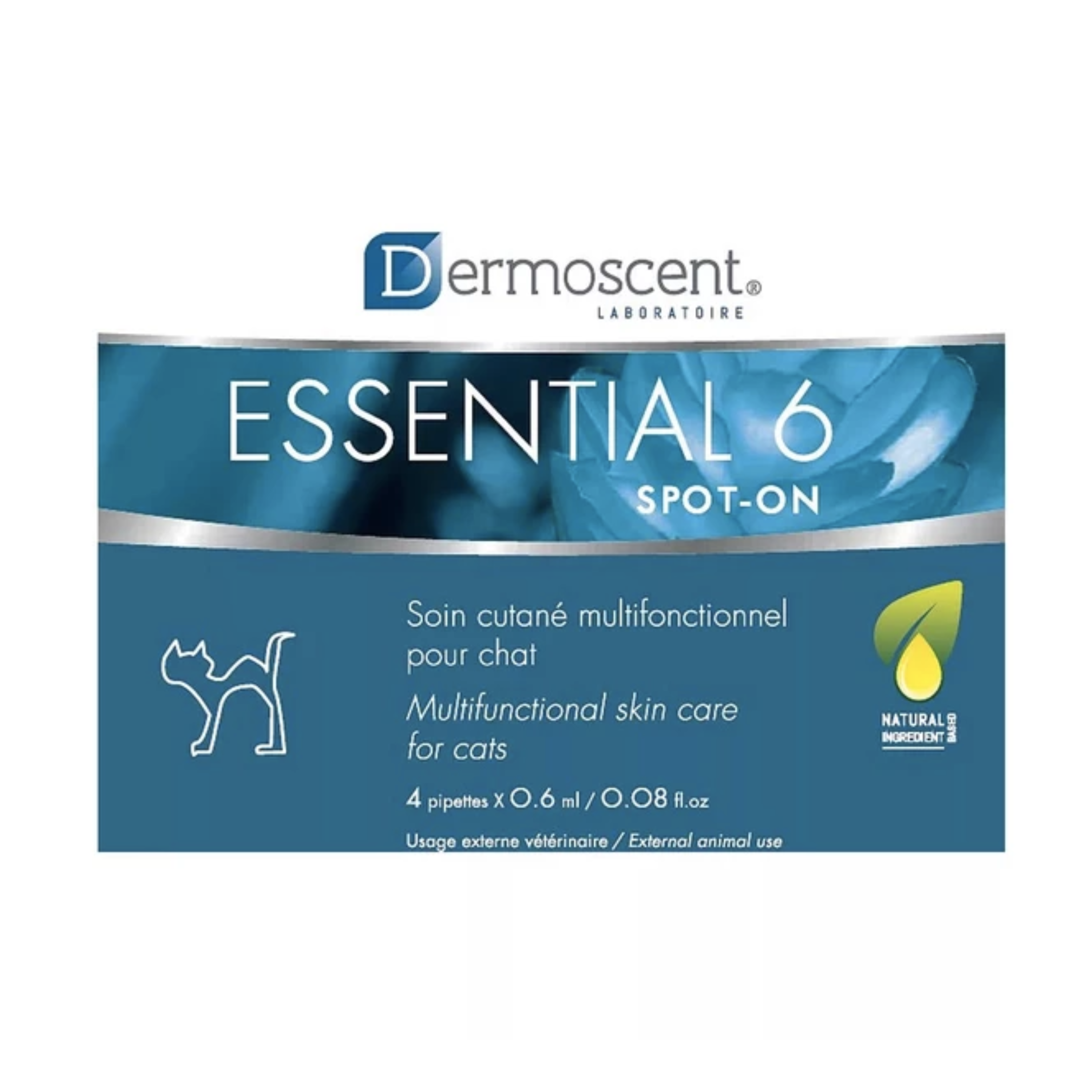 Dermoscent Laboratoire - 6 貓外用皮膚修復滴劑