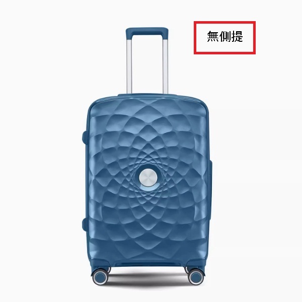 [European and American models] suitcase (20 -inch (no side)) universal wheel luggage password tie box [ice blue]