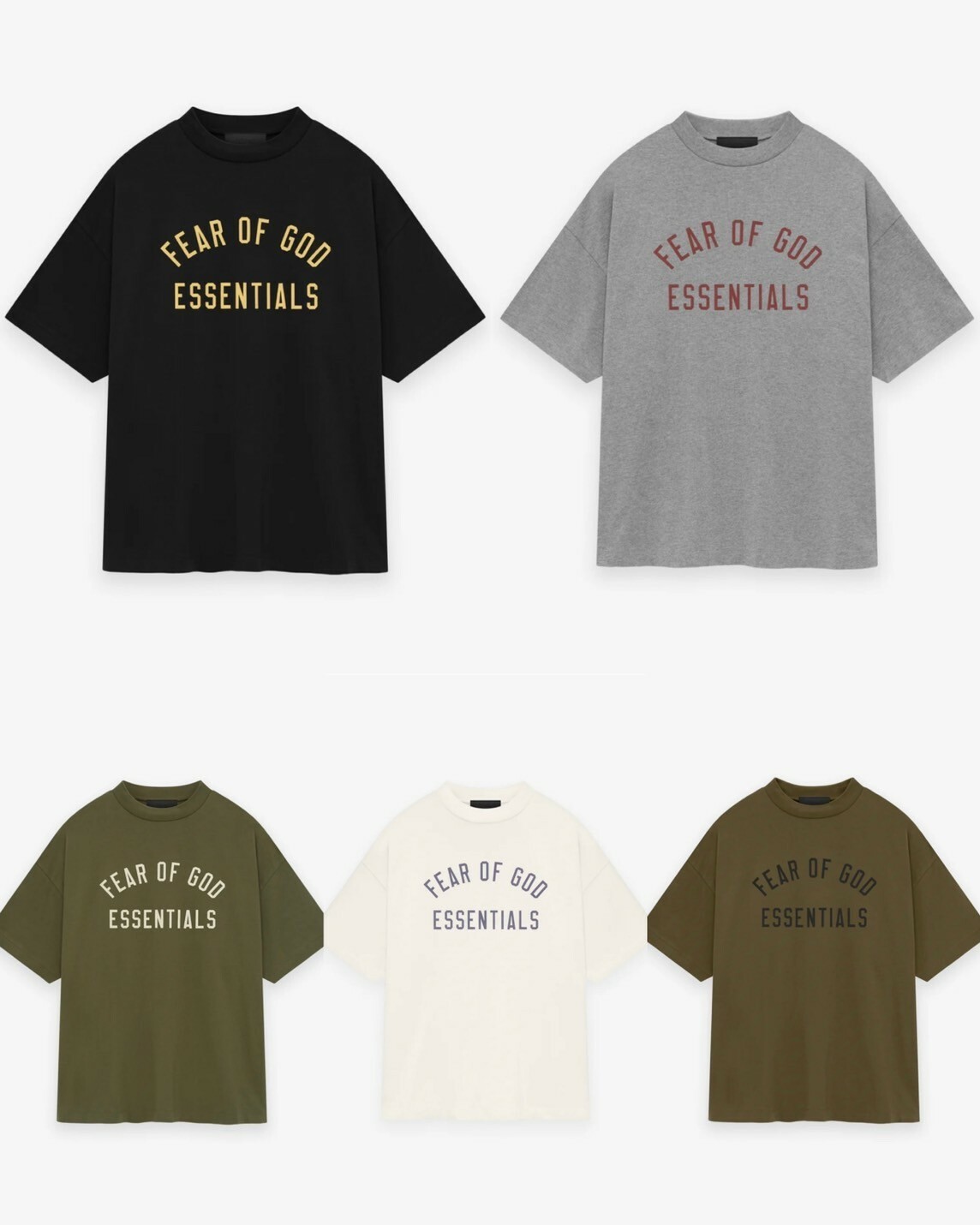 FOG ESSENTIALS 重磅限定款 質感雙LOGO寬鬆短袖 T