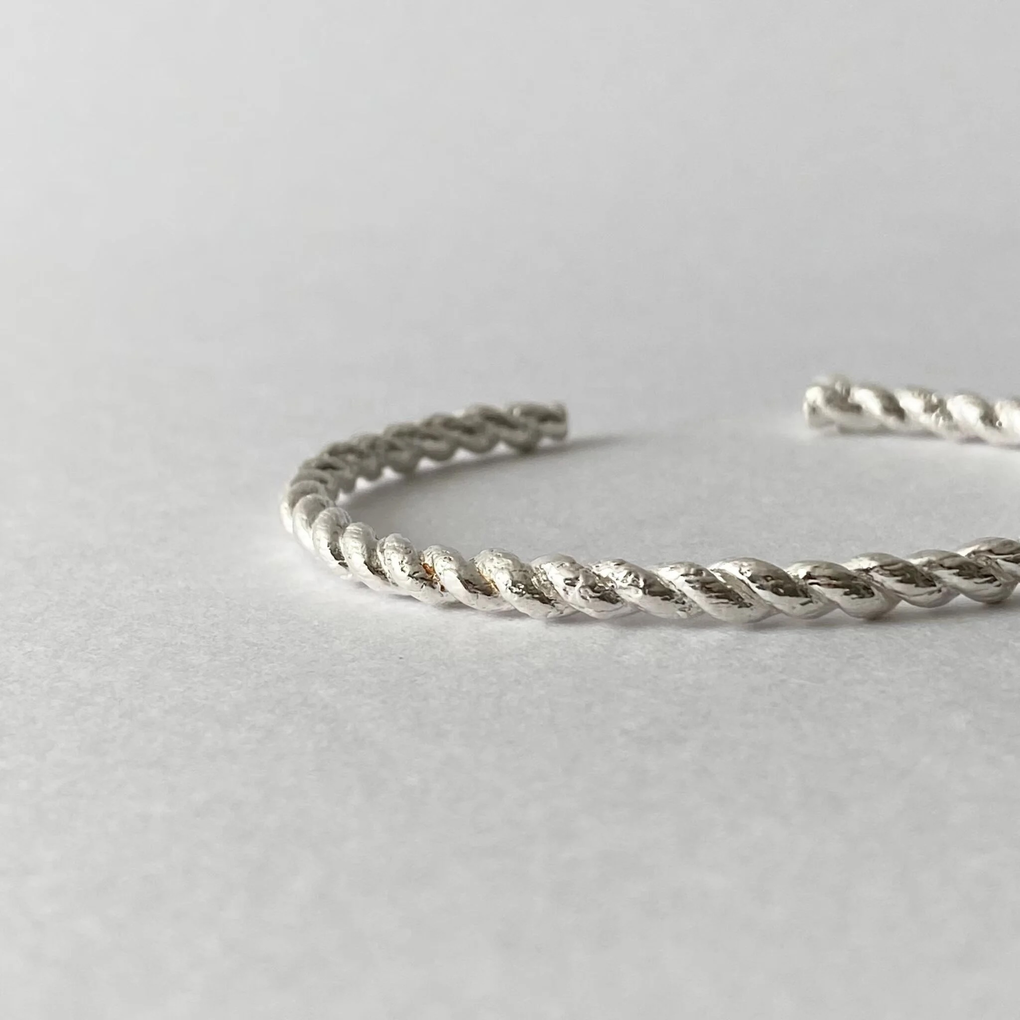 Lace Lope Bangle (silver)｜FLAVOUR