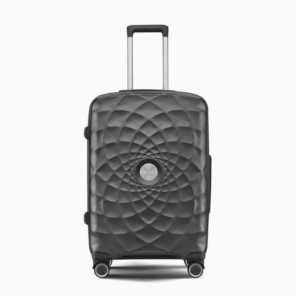 [European and American models] The suitcase (28 -inch) universal wheel luggage password tie box [dark gray]