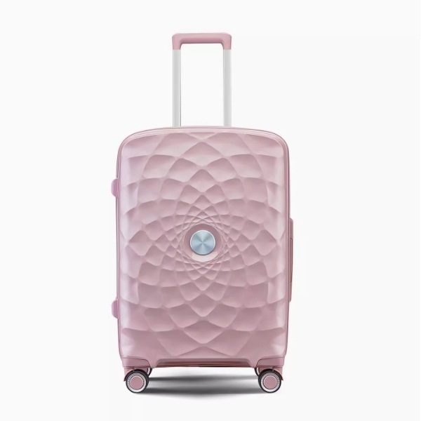 [European and American models] Travel box (28 -inch) universal wheel luggage password tie box [Rose gold]