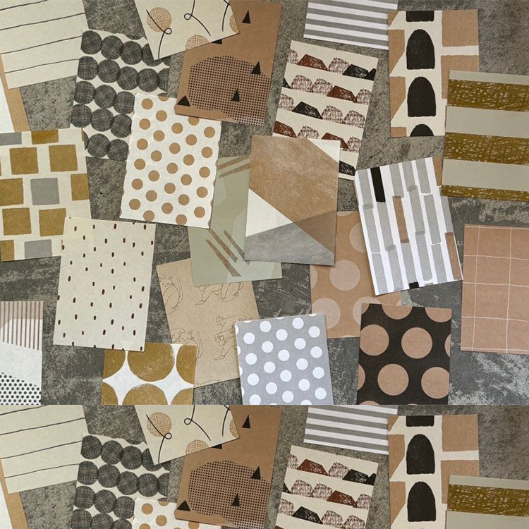 IROIRO 大地茶色系 素材紙包 / 水縞 / JAPAN