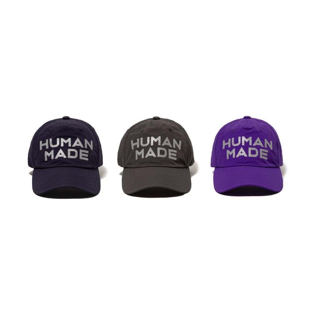 2024AW HUMAN MADE 5PANEL NYLON CAP 尼龍 機能 老帽 帽子 現貨