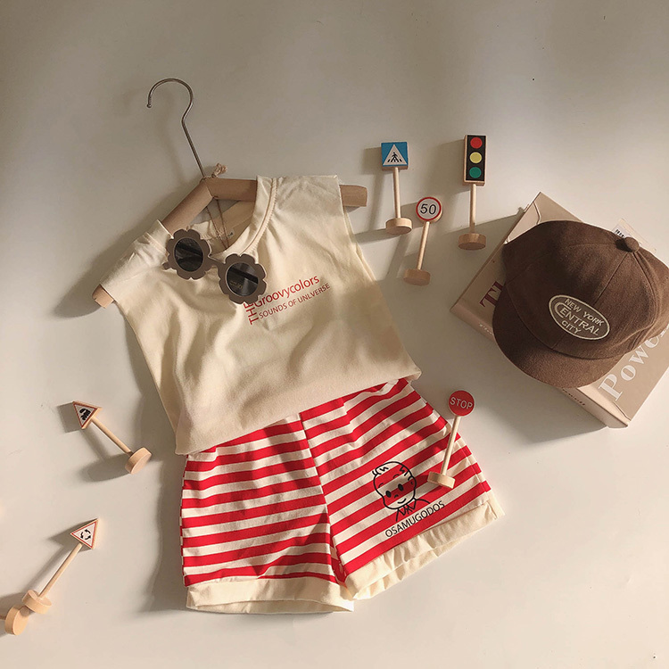 休閒塗鴉卡通套裝