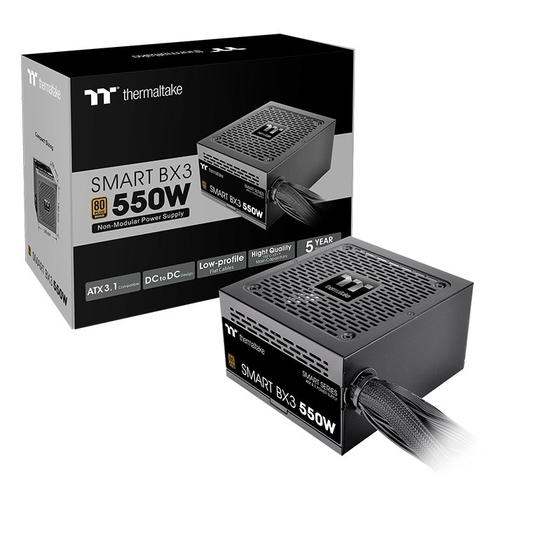 米特3C數位–Thermaltake 曜越 Smart BX3 550W/650W/750W 銅牌認證電源供應器