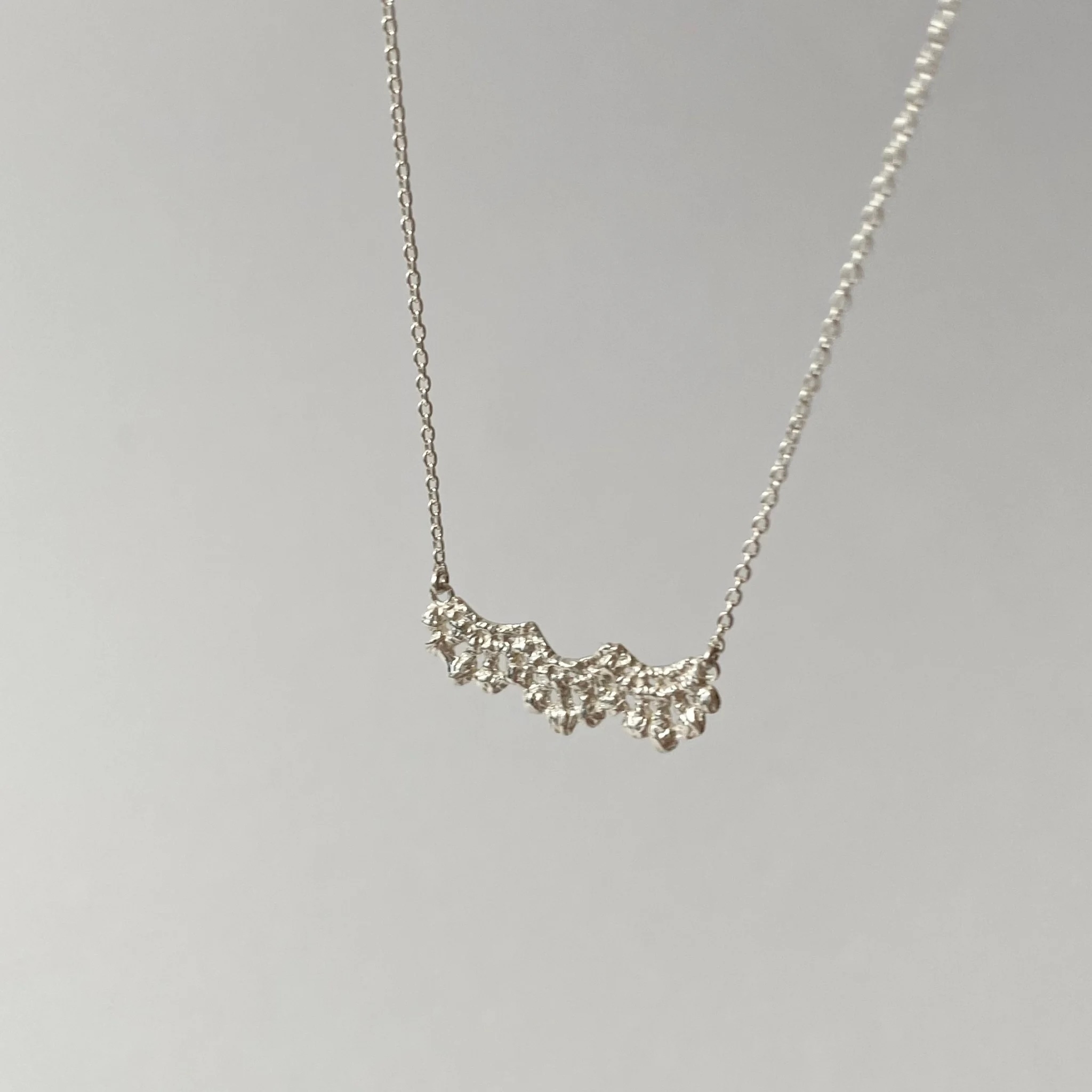Lace Grain Necklace (silver)｜FLAVOUR