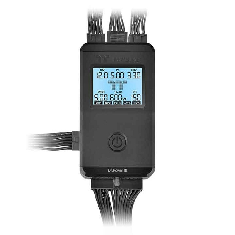 米特3C數位–Thermaltake 曜越 Dr. Power III 電源測試器/AC-069-OO1NAN-A1