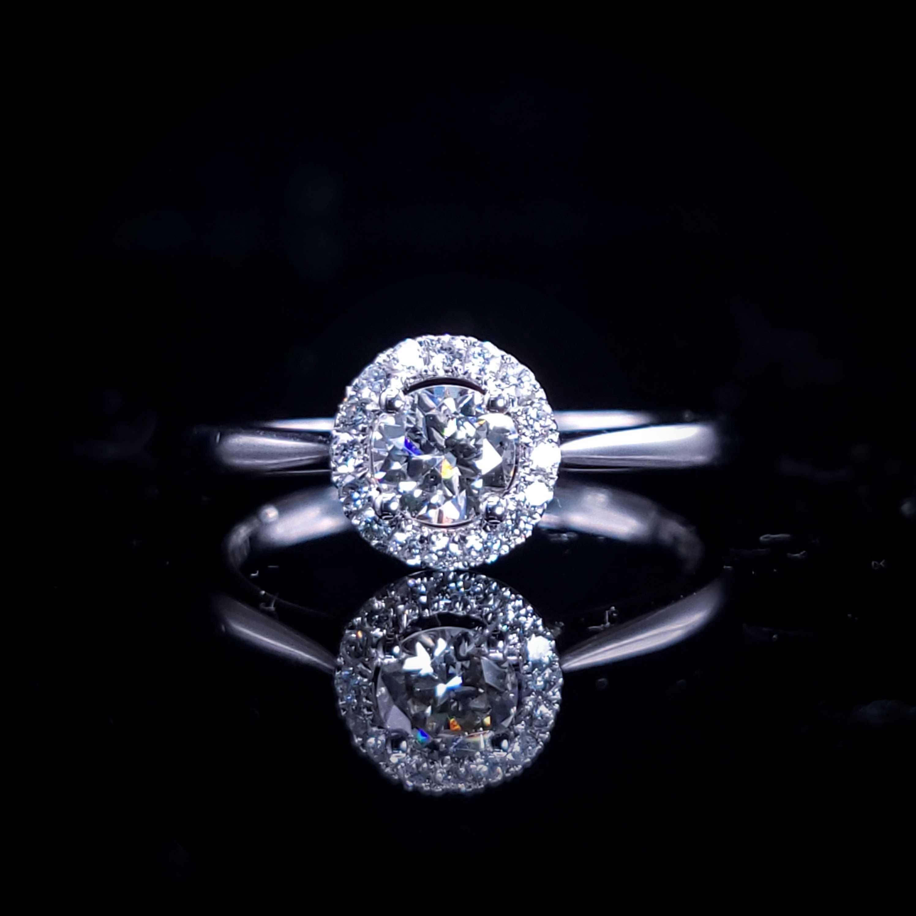 18K White Gold 0.40ct Diamond Ring