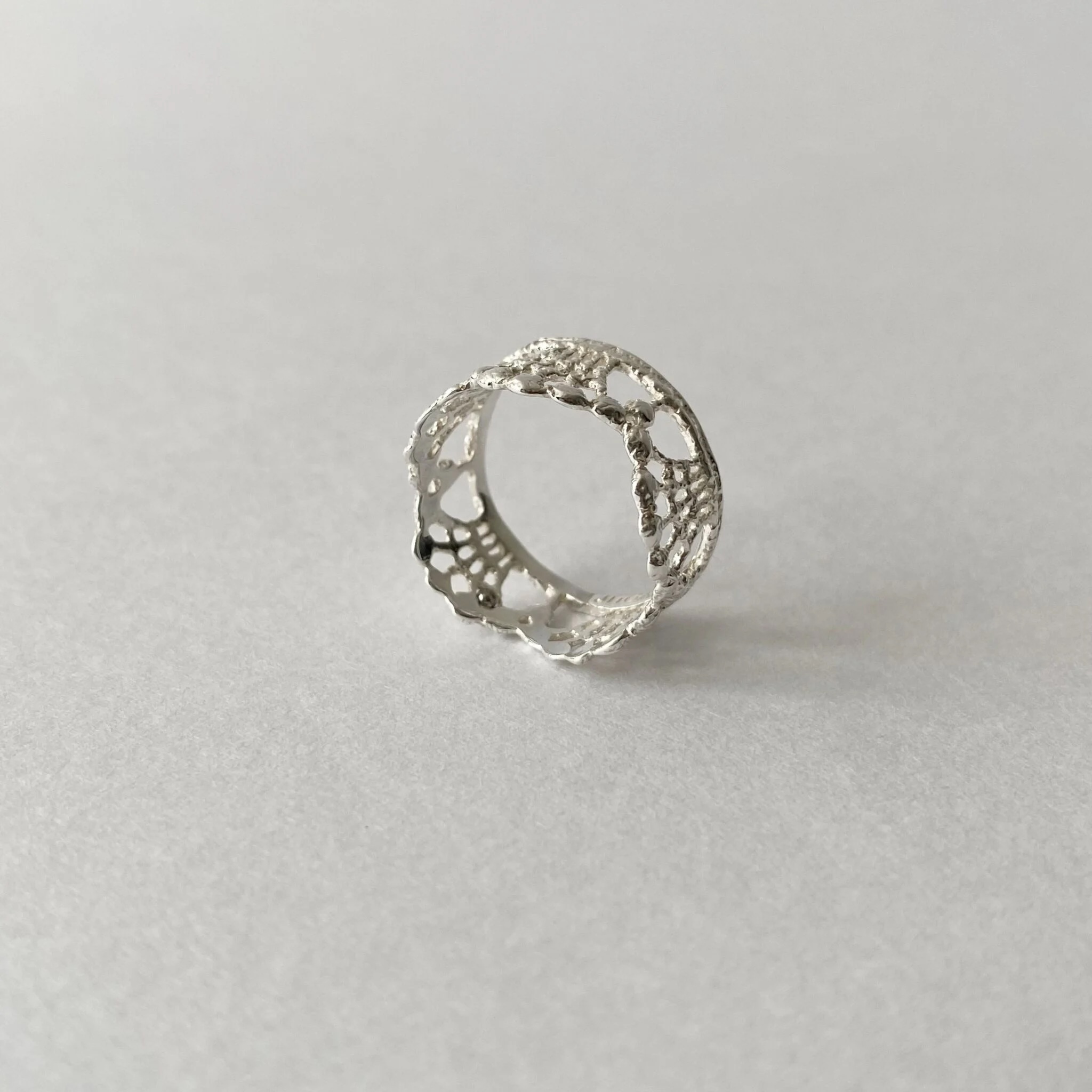 Lace Fountain Ring (silver)｜FLAVOUR