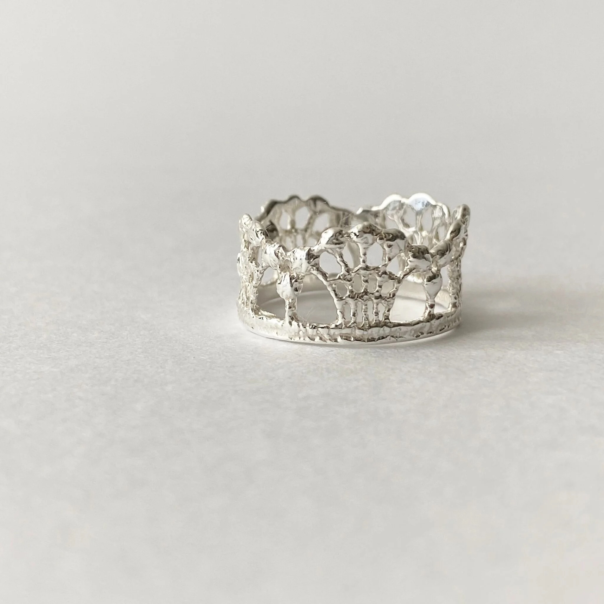 Lace Fountain Ring (silver)｜FLAVOUR