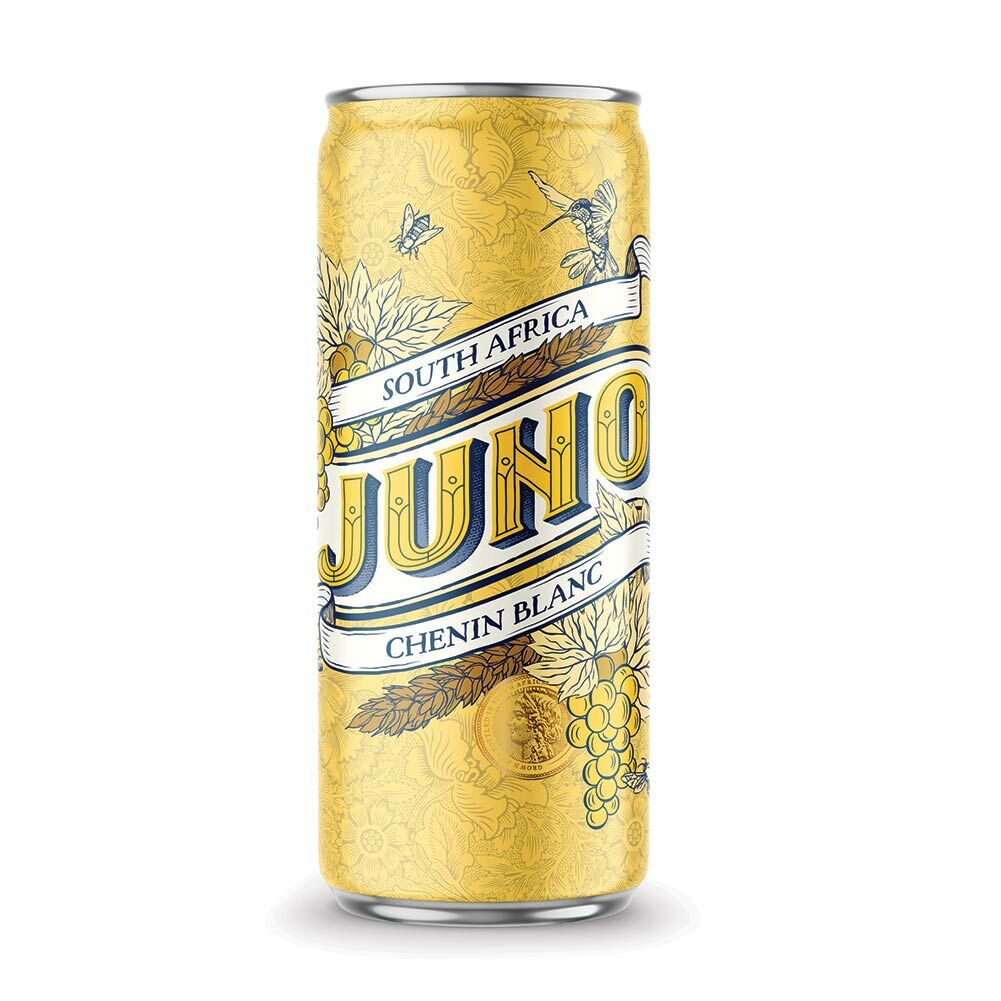 【公平貿易】JUNO Chenin Blanc 2024 罐裝白酒｜有機素食葡萄酒