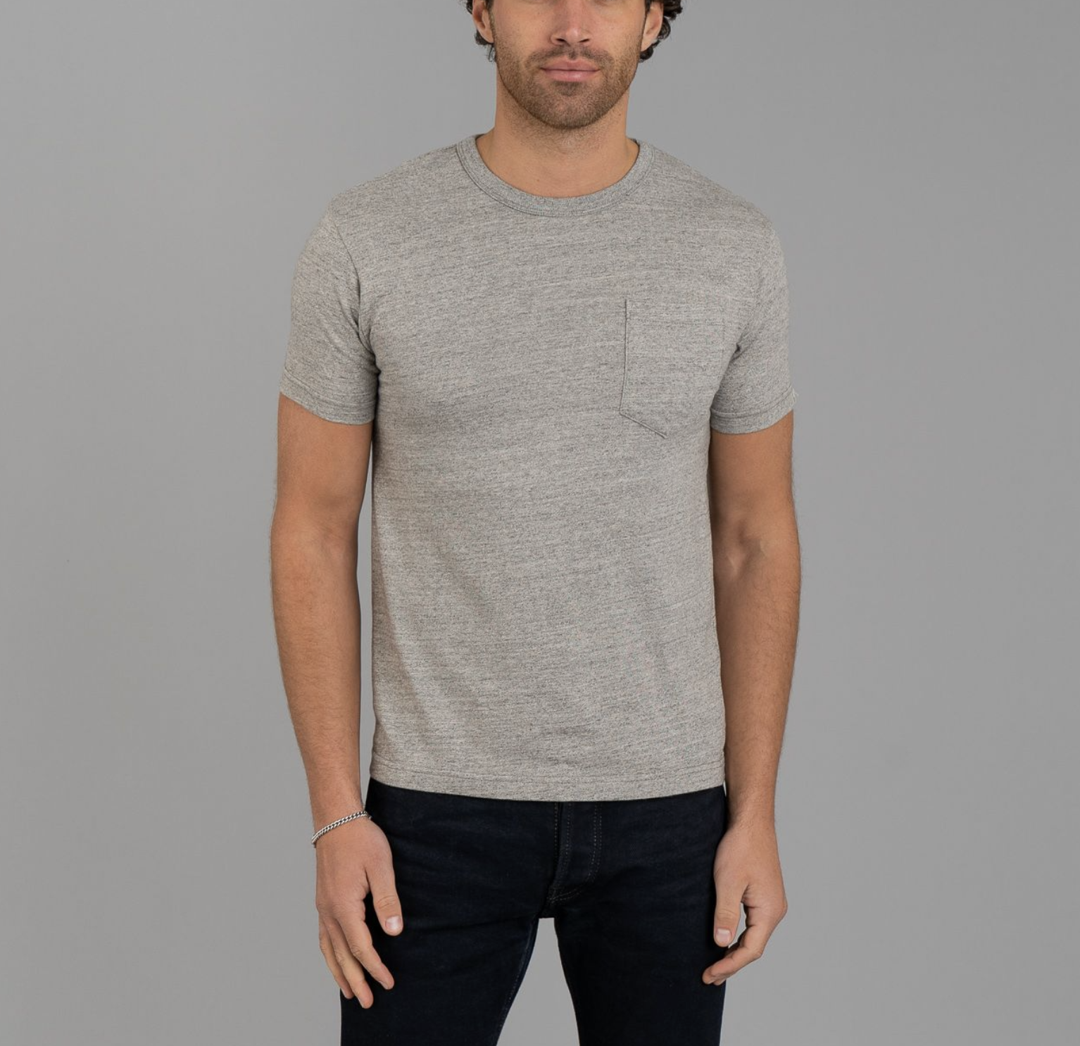 UES Ramayana Pocket T Shirt - Grey