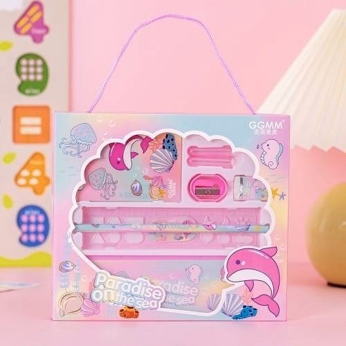 板橋院｜中秋兒童超值文具組合禮  一次享有(紅+黃+藍)套組