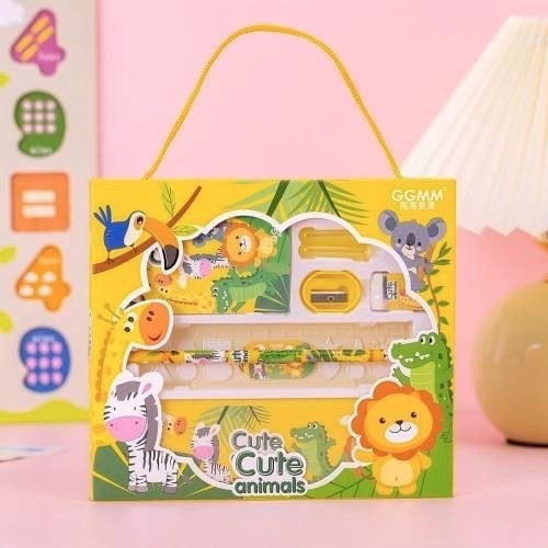 板橋院｜中秋兒童超值文具組合禮  一次享有(紅+黃+藍)套組