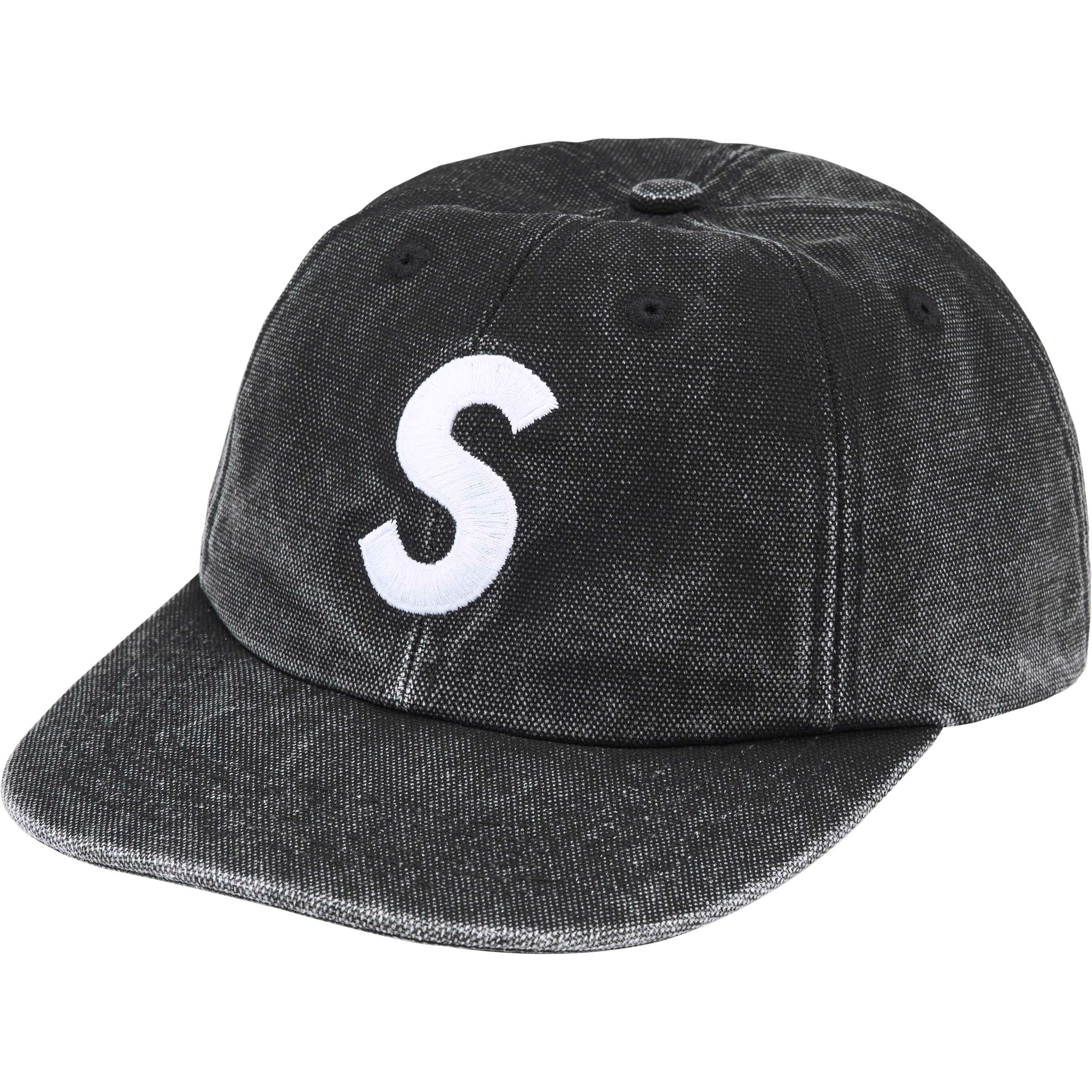 [現貨] Supreme® FW24 Pigment S Logo 6-Panel | Black