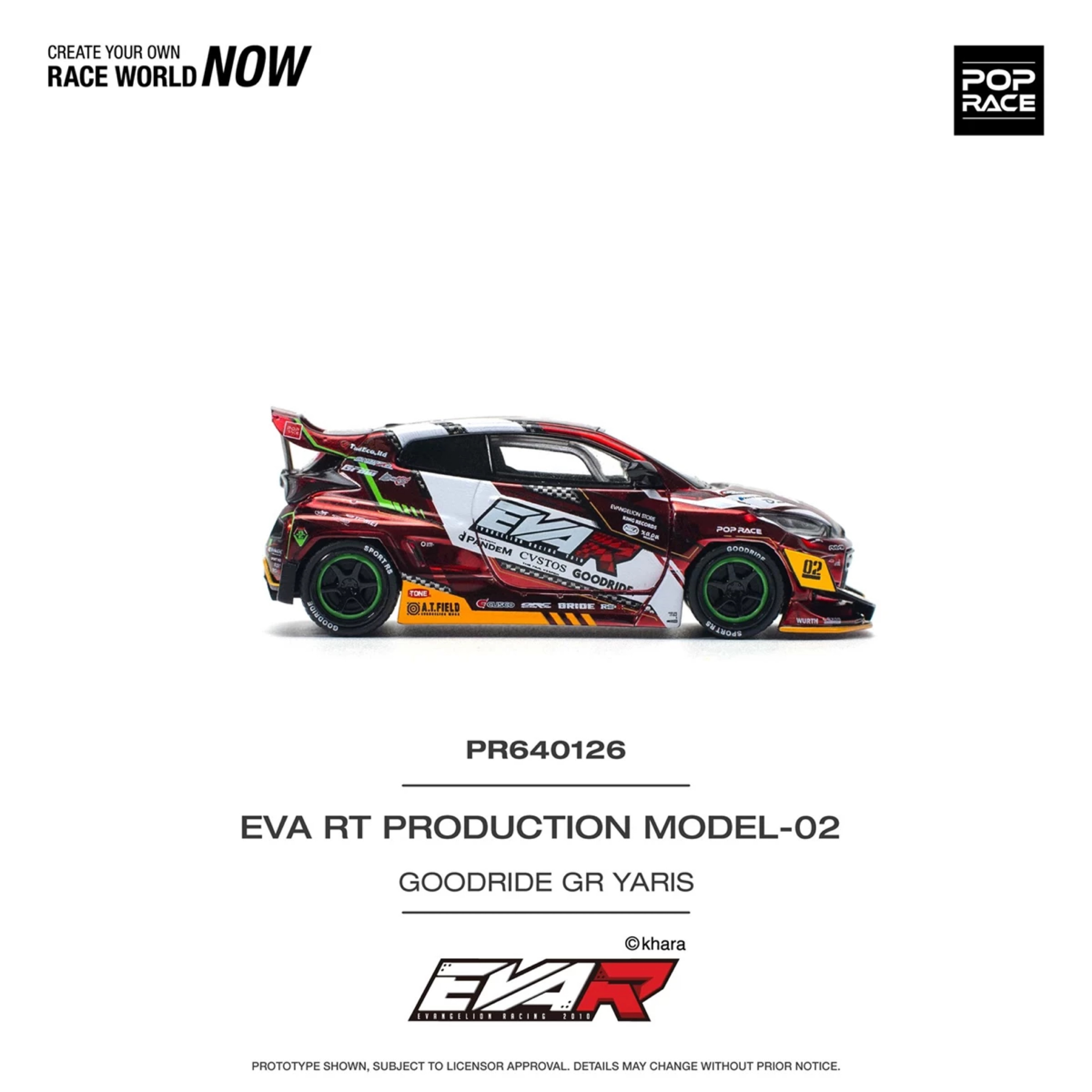 【預訂】Pop Race EVA RT Production (PR640126)