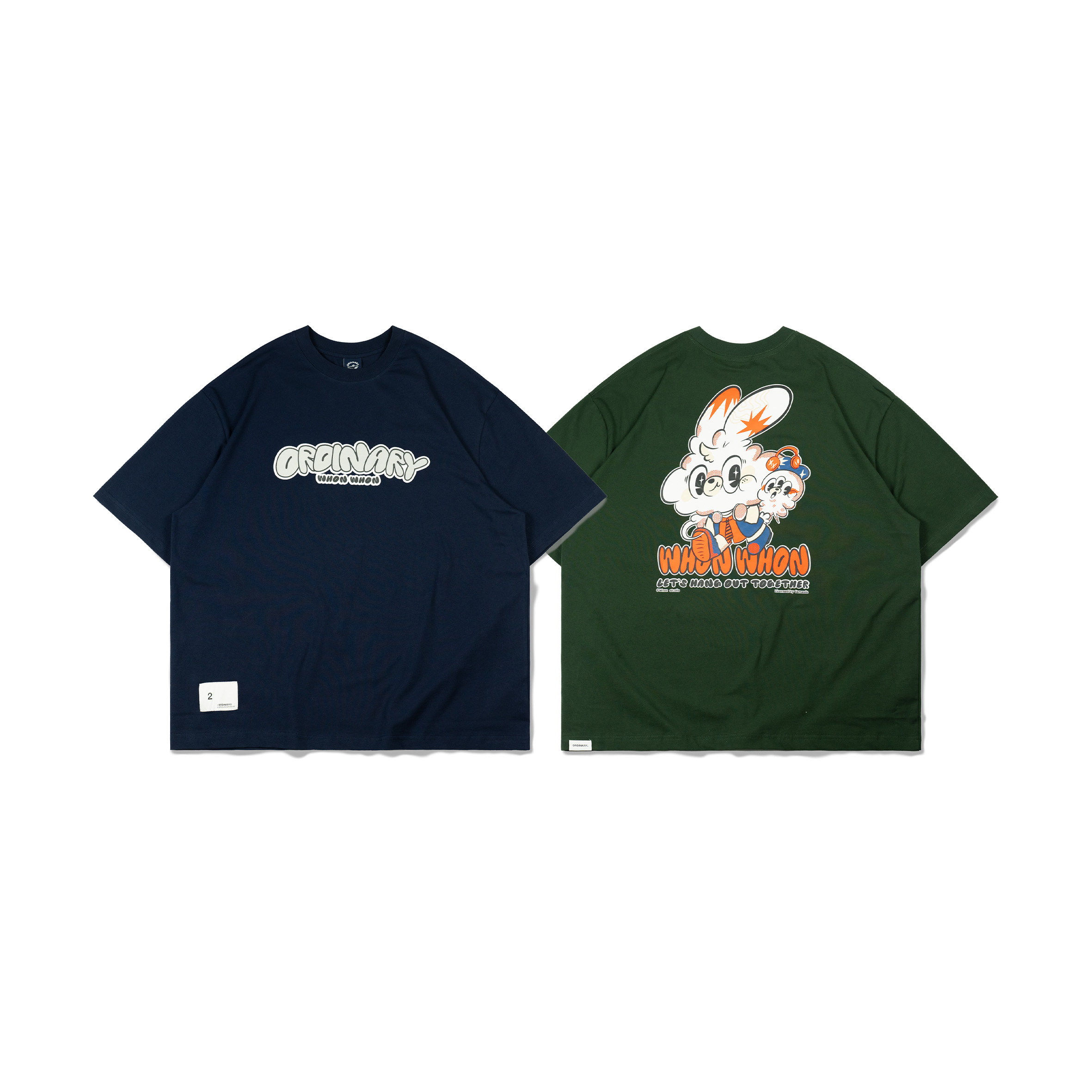 ORDINARY X IDOL LOGO TEE