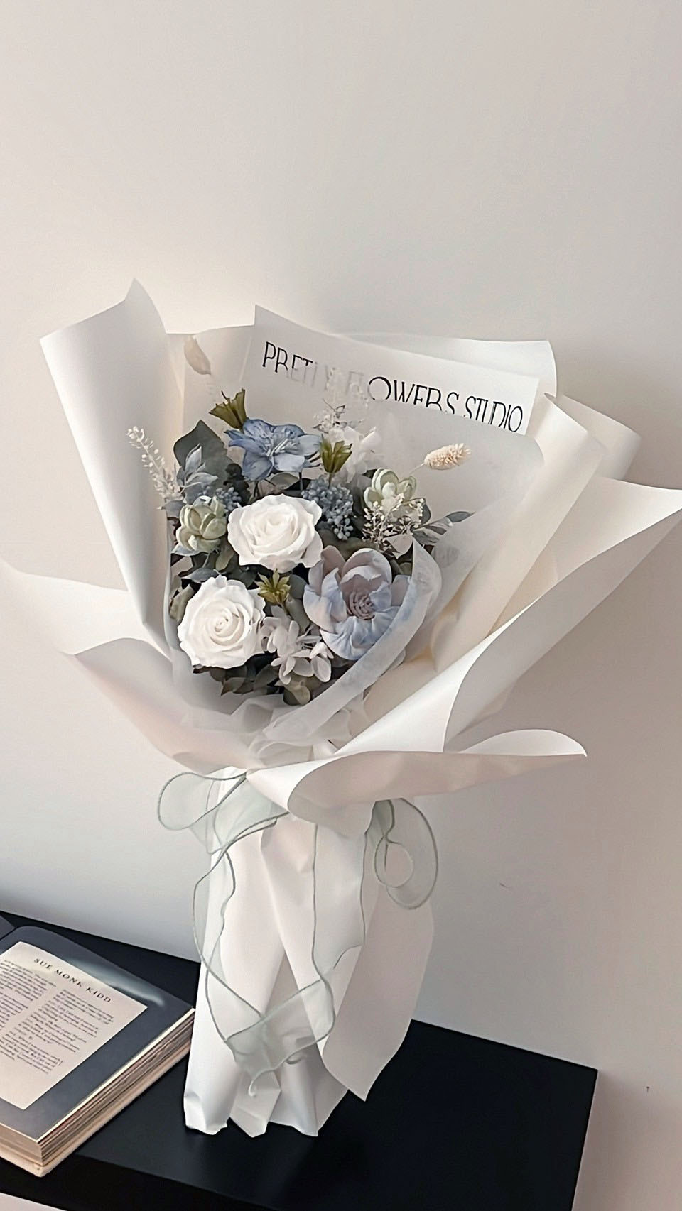 莫奈印象永生花束