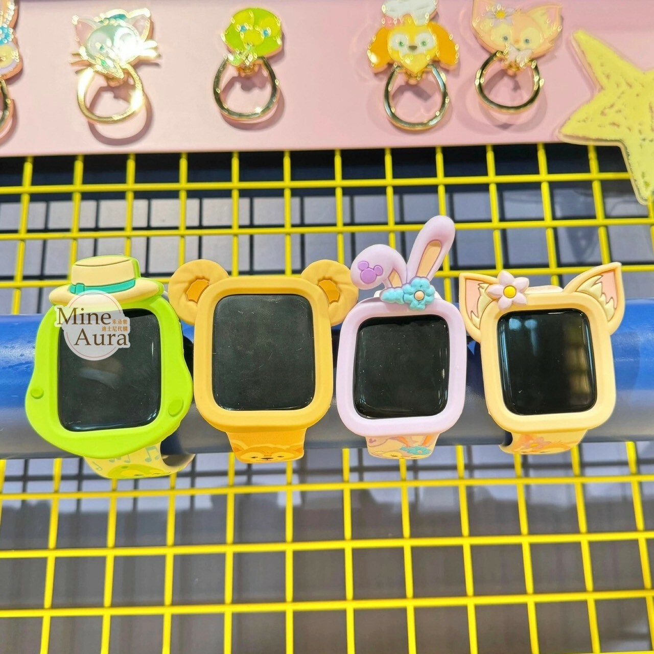 雪莉玫 ShellieMay 大頭造型 錶殼 + 錶帶組 Apple Watch 適用38-41mm/42-49mm -上海迪士尼樂園