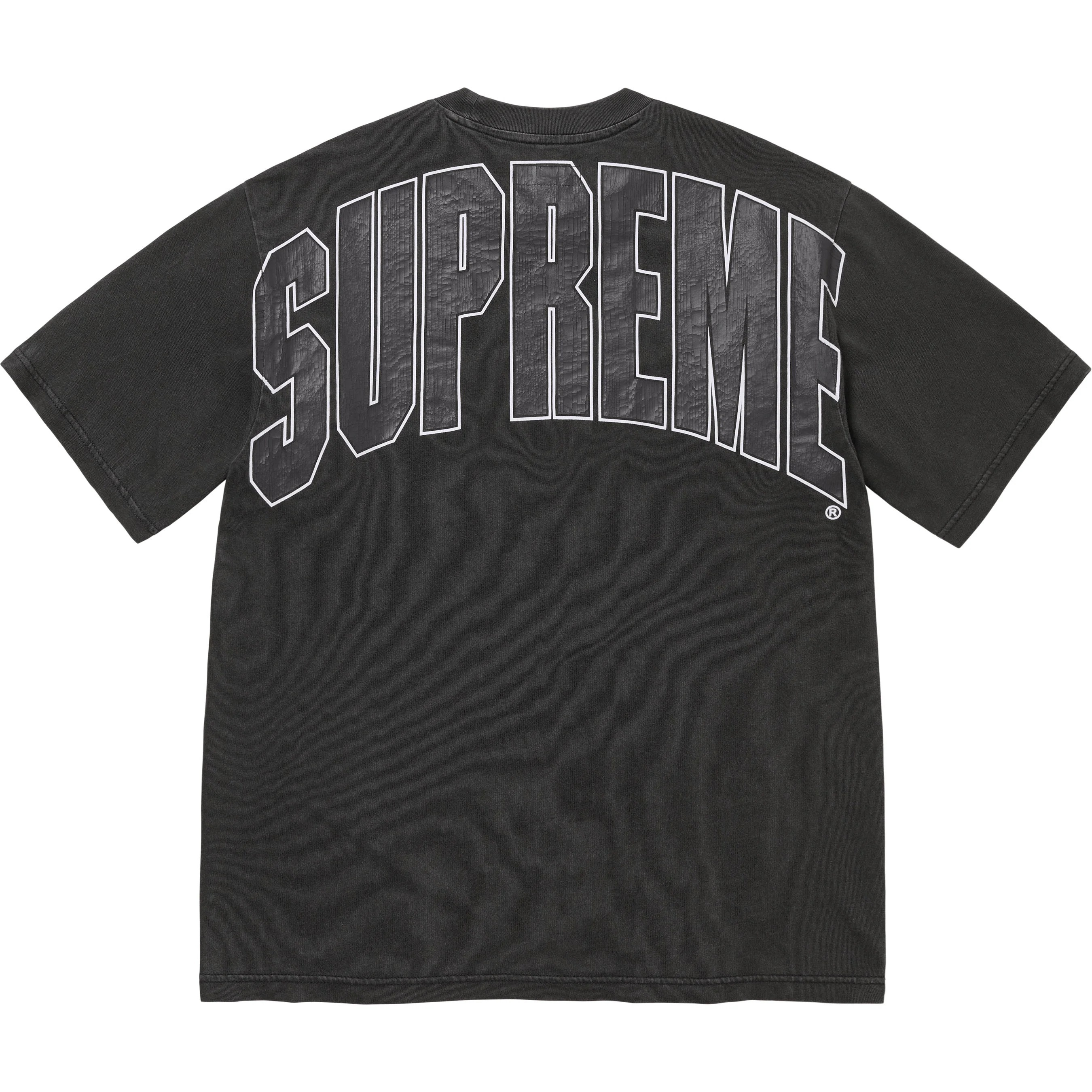 [現貨] SUPREME FW24 Cracked Back Arc S/S Top | Black