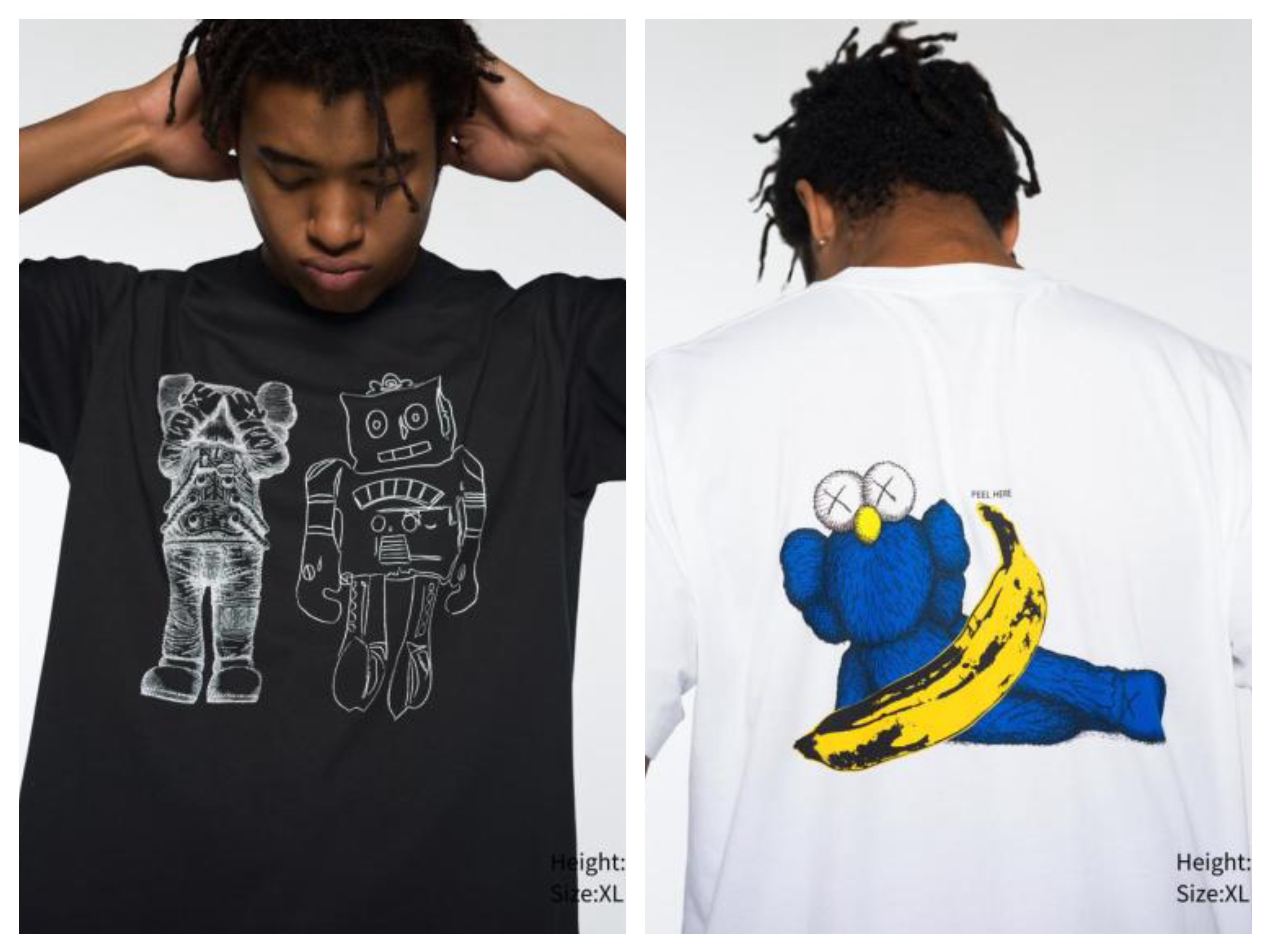 Uniqlo x Kaws x Warhol 2024 三方聯名 短袖上衣 短袖