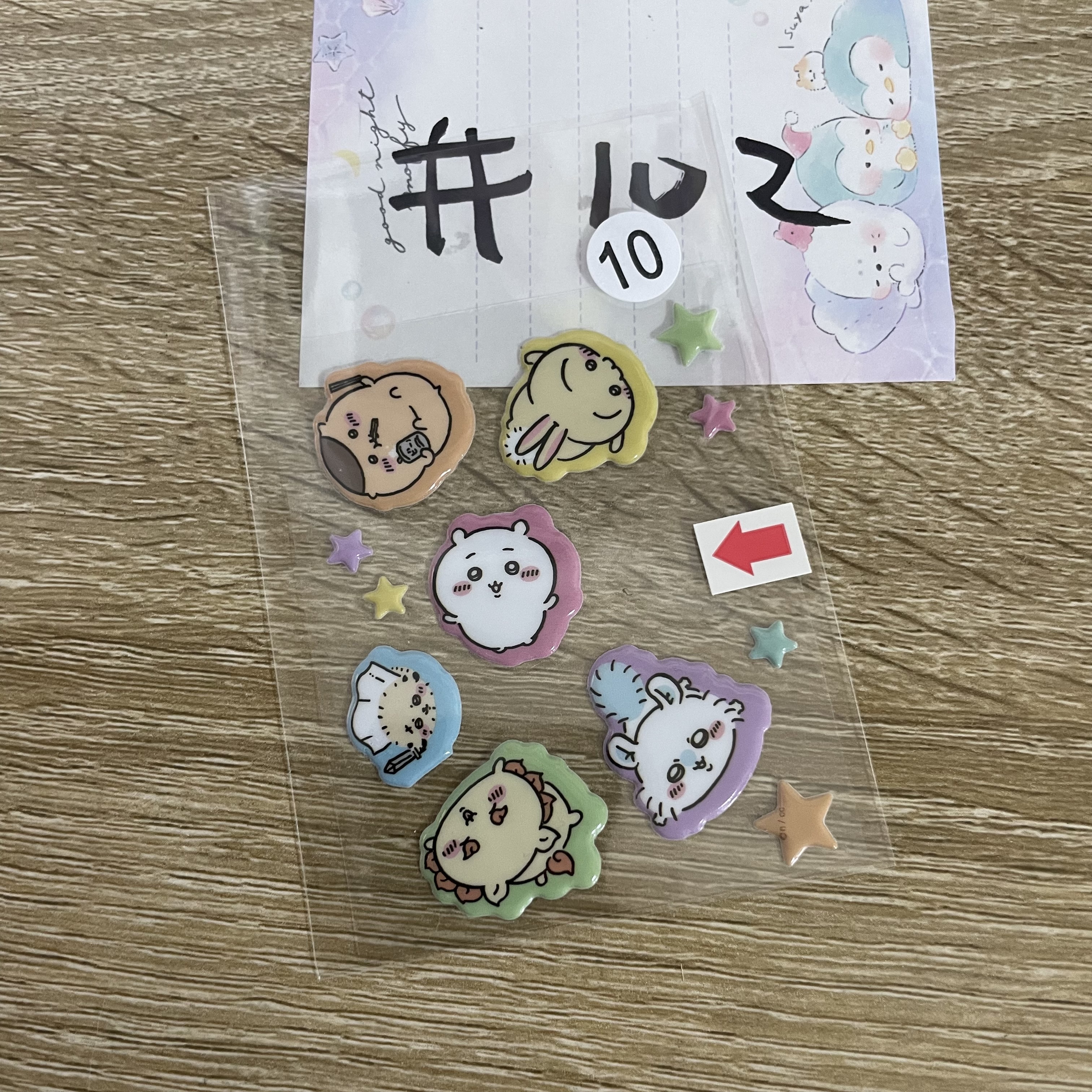 CHIIKAWA   貼紙 (欠品) #102