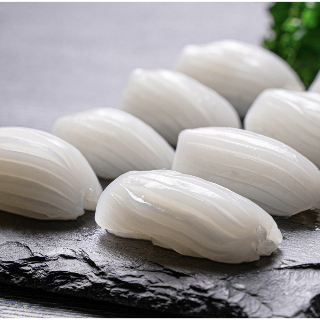 生食級紋甲花枝刺身