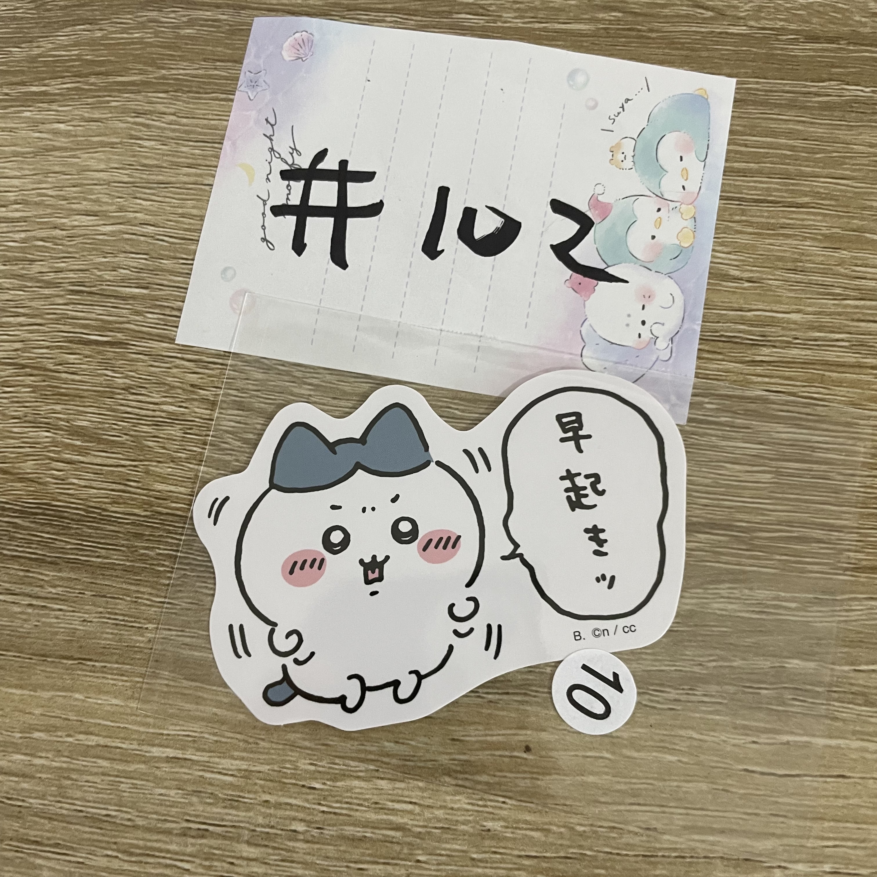 CHIIKAWA   八字貓 貼紙#102