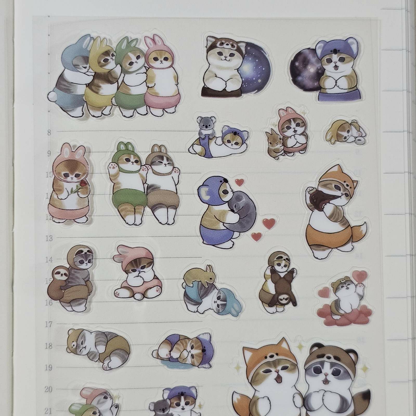 Mofusand Sticker Sheet - I
