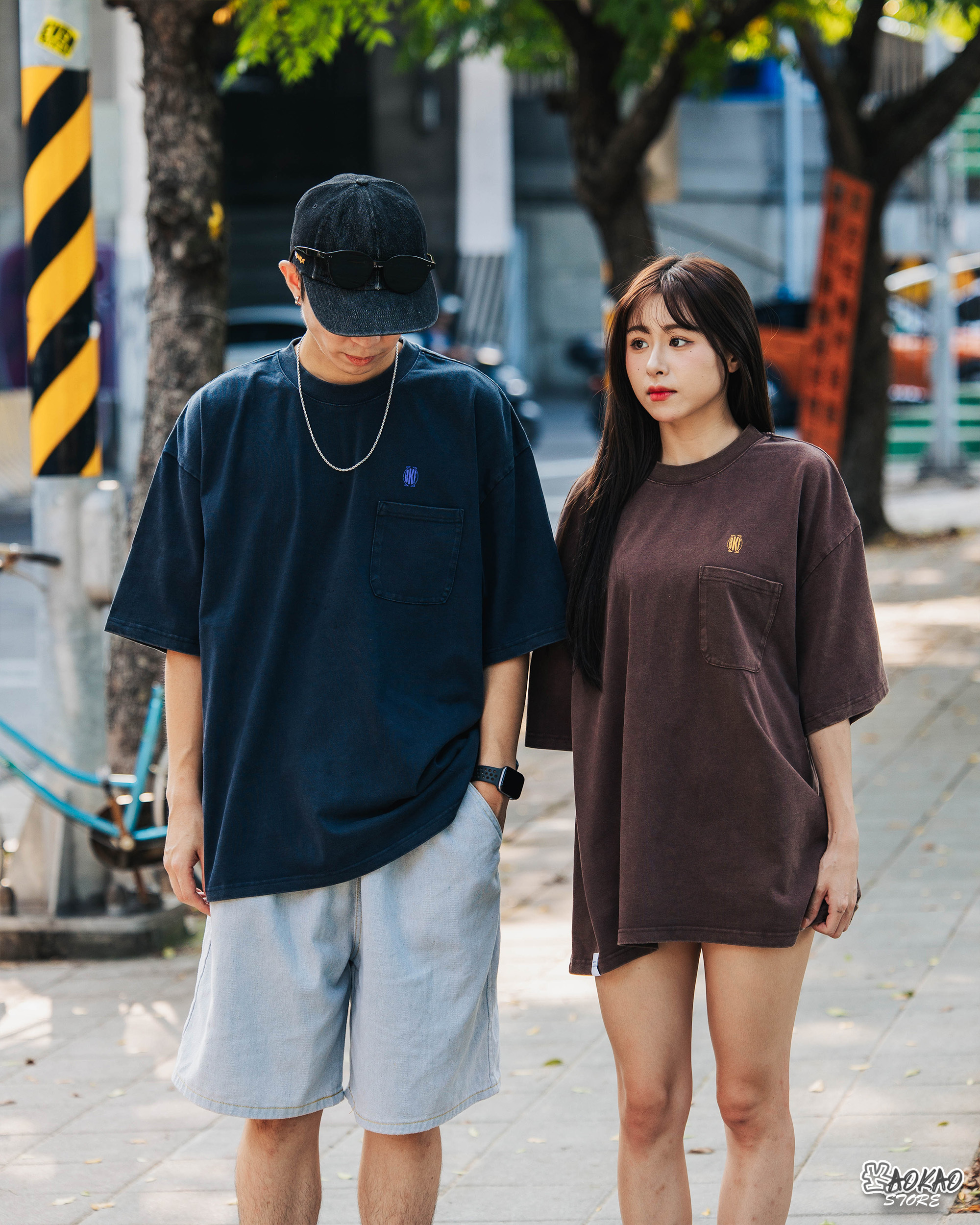 BLACK FLAG 黑旗 BluePooket Washed Tee【JBF24T012】