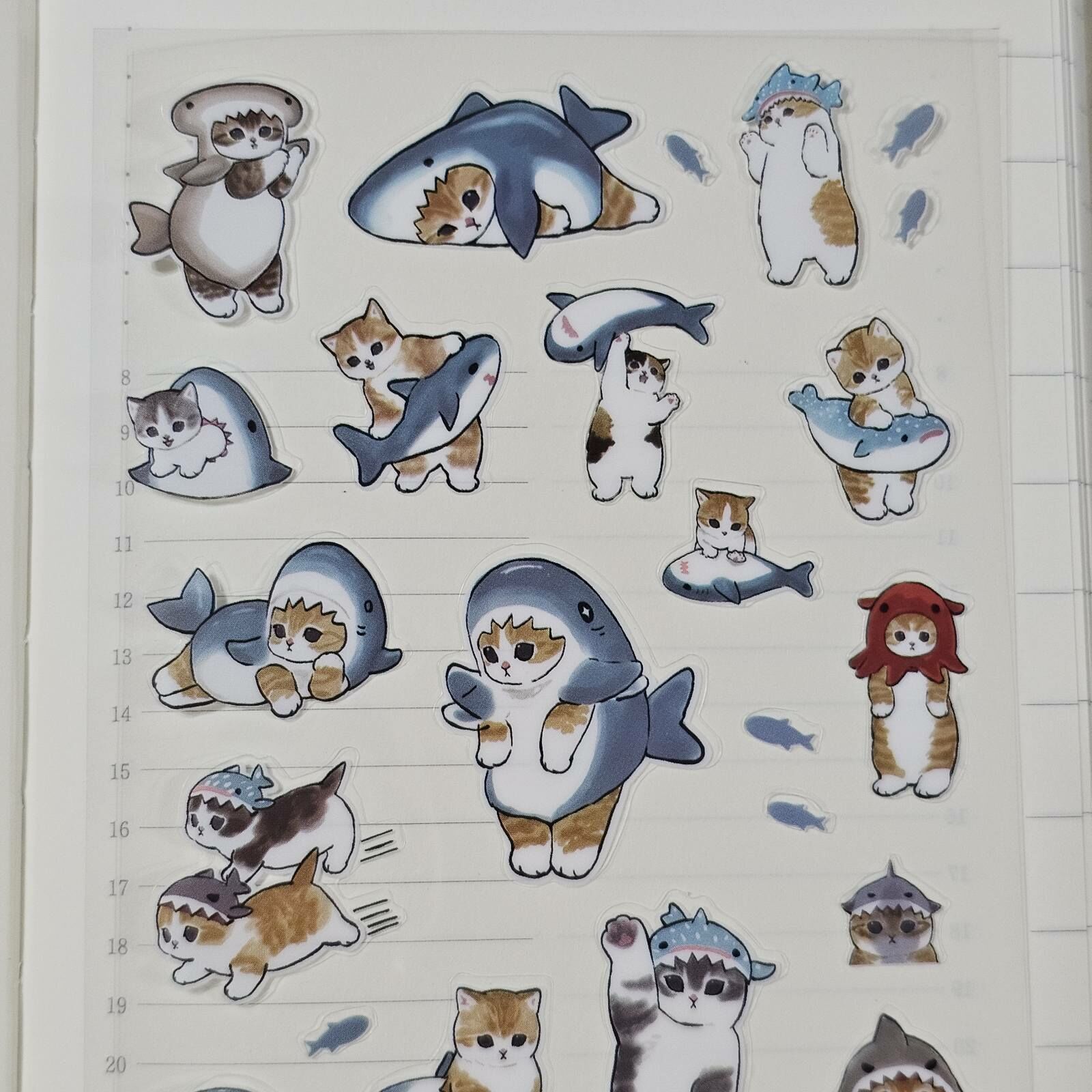 Mofusand Sticker Sheet - J