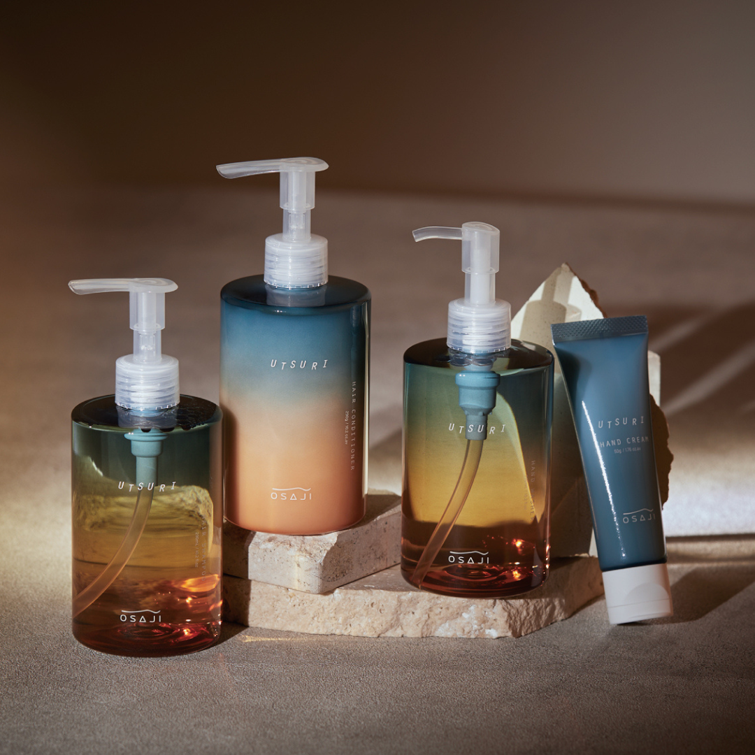 [限定] OSAJI Utsuri Series 頭髮與身體護理系列