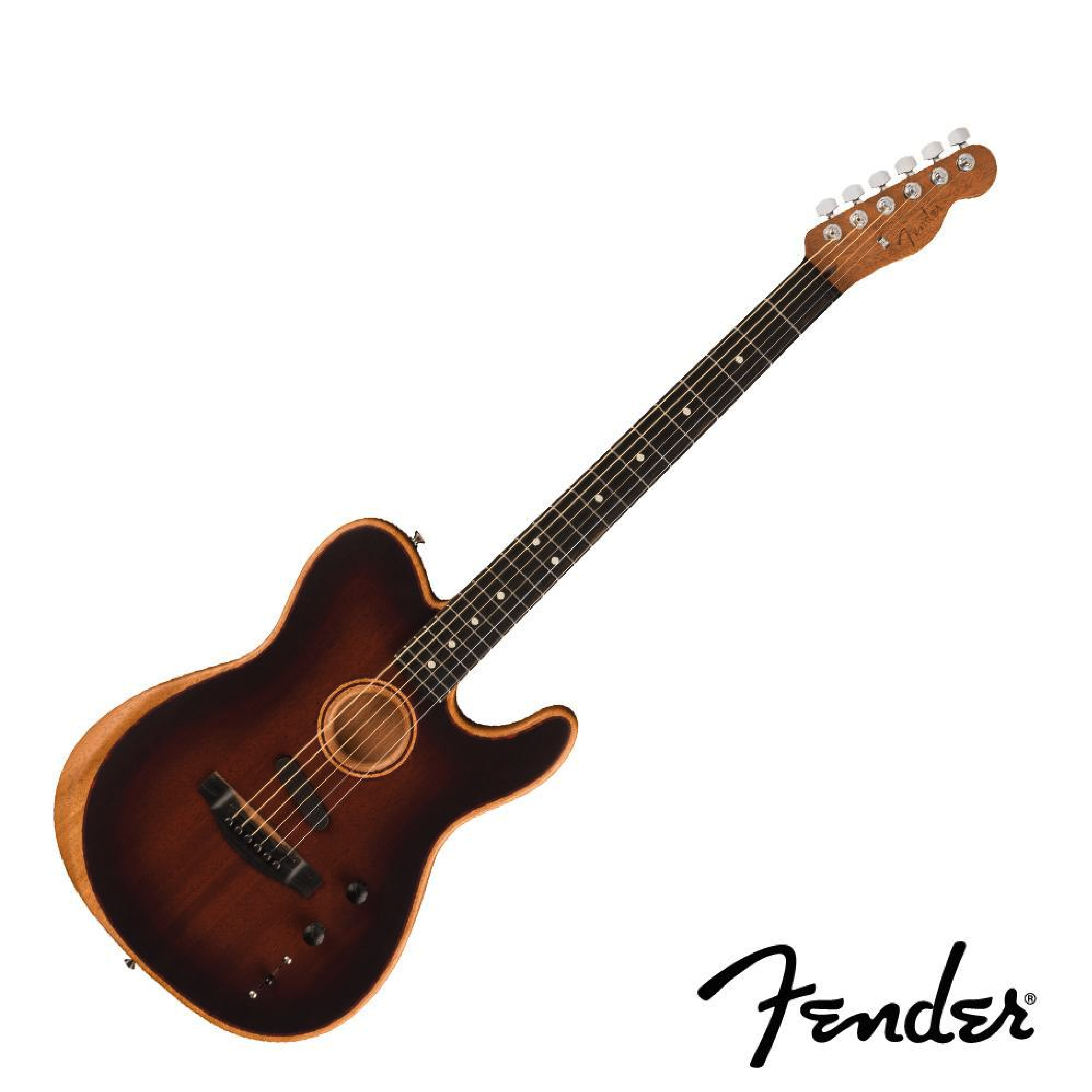 Fender Acoustasonic Telecaster All-Mahogany 電木吉他