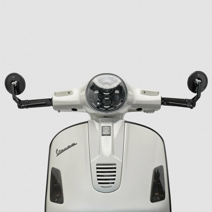 Motogadget Vespa GTS專用 把手端 後照鏡 4吋圓 長桿