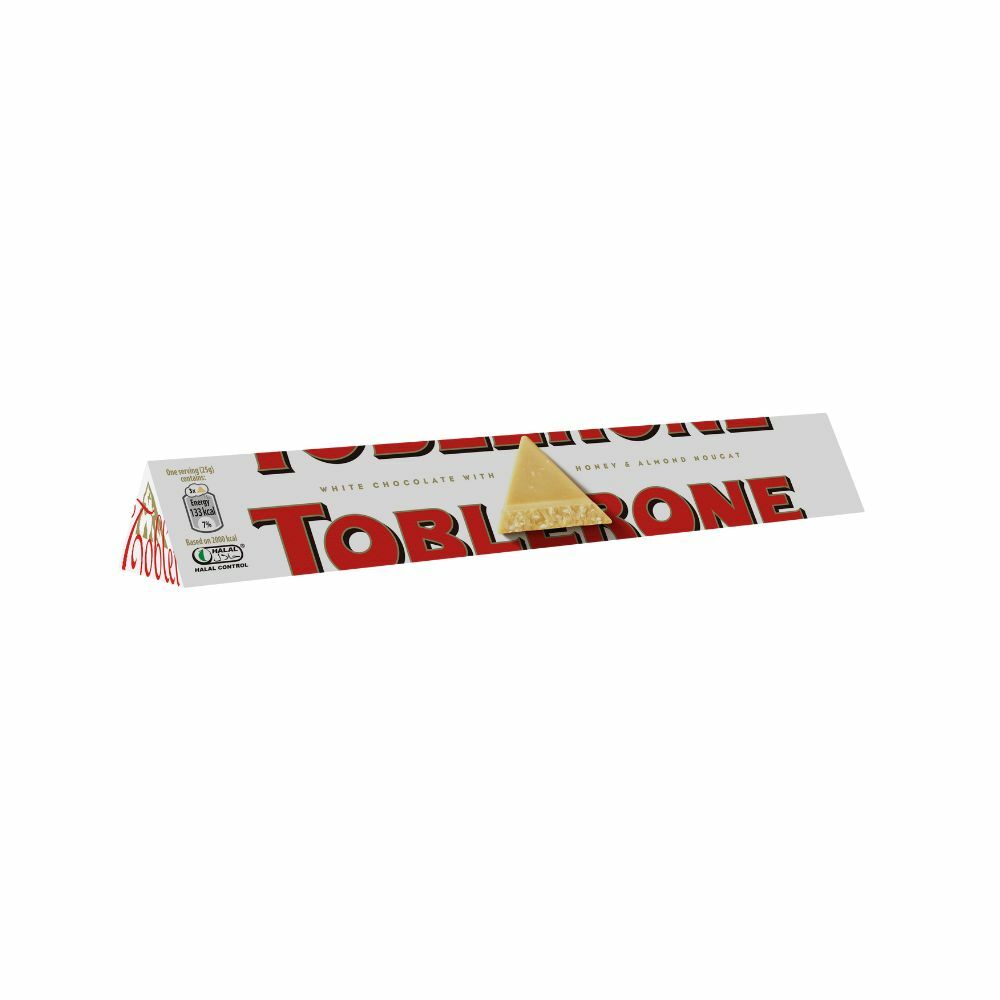 （箱購）Toblerone 瑞士三角 牛奶巧克力口味 一條裝 100g(牛奶巧克力/巧克力脆杏仁/巧克力葡萄堅果/白巧克力/黑巧克力)  x80條/箱