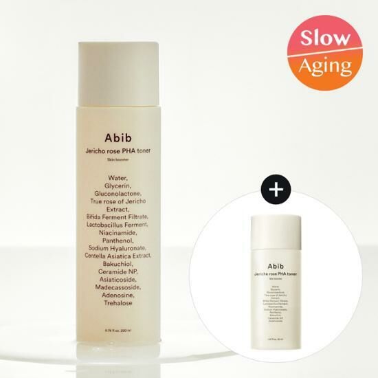 Abib Jericho Rose PHA Toner Skin Booster 復活草爽膚水 200ml (+30ml贈送裝)