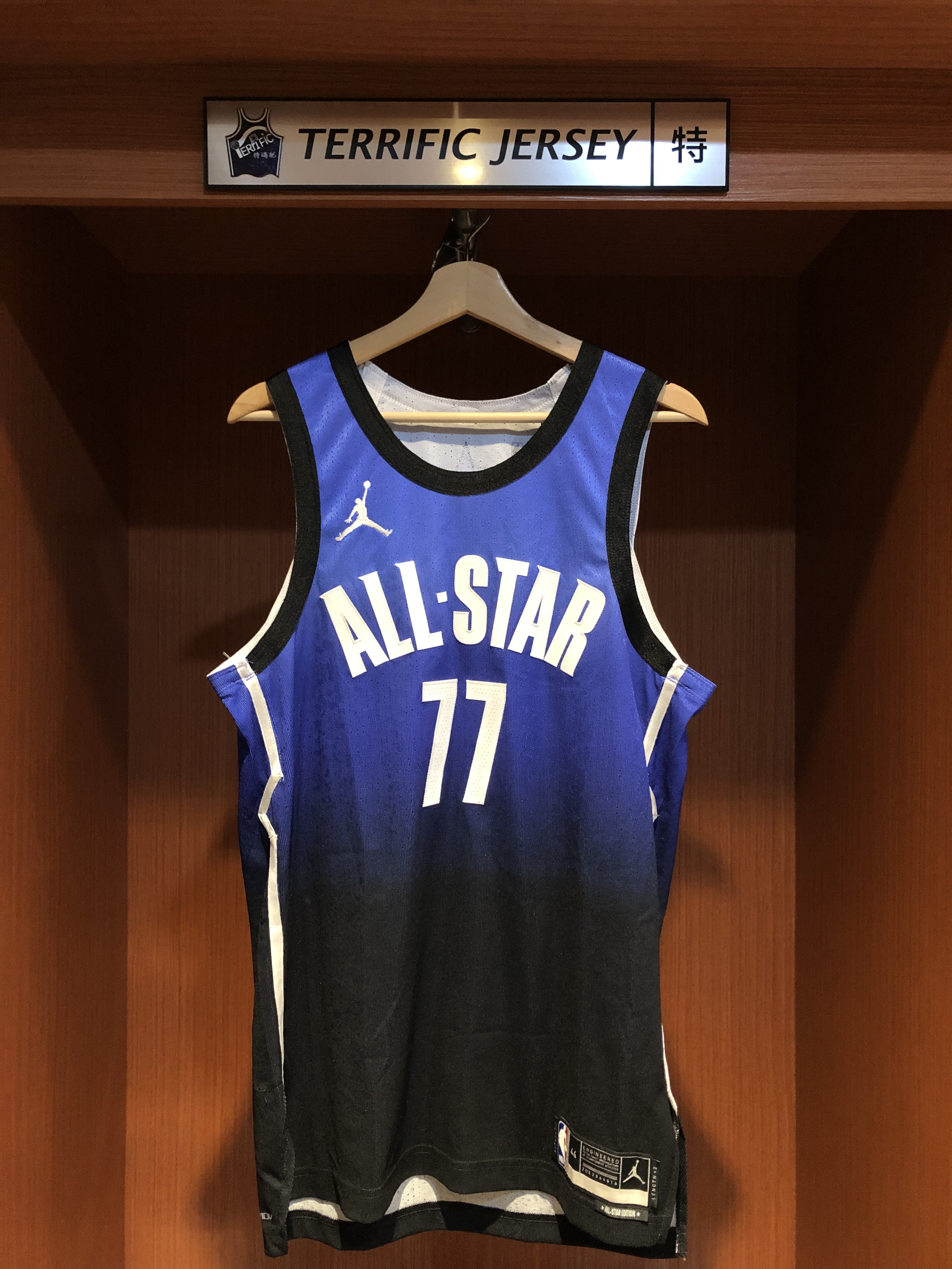 NBA球衣 Luka Doncic 22-23 明星賽 黑藍 All Star Jordan Authentic 球員版 電繡 全新